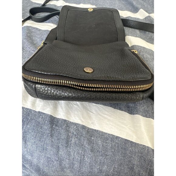 Fossil Purse Bag Backpack Black Small Leather Compact Design - Picture 9 of 11